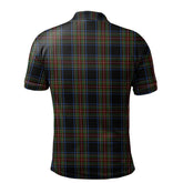 Stewart Black 02 Tartan Polo Shirt